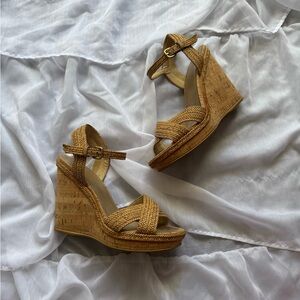 Stuart Weitzman Minx Espadrille Wedge Sandals